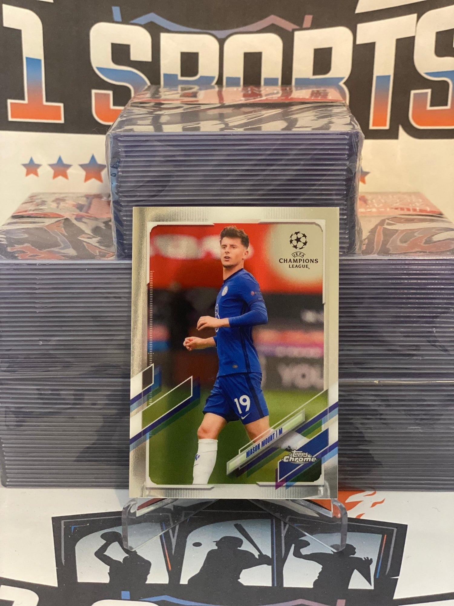 2020 Topps Chrome UEFA Champions League Mason Mount #45