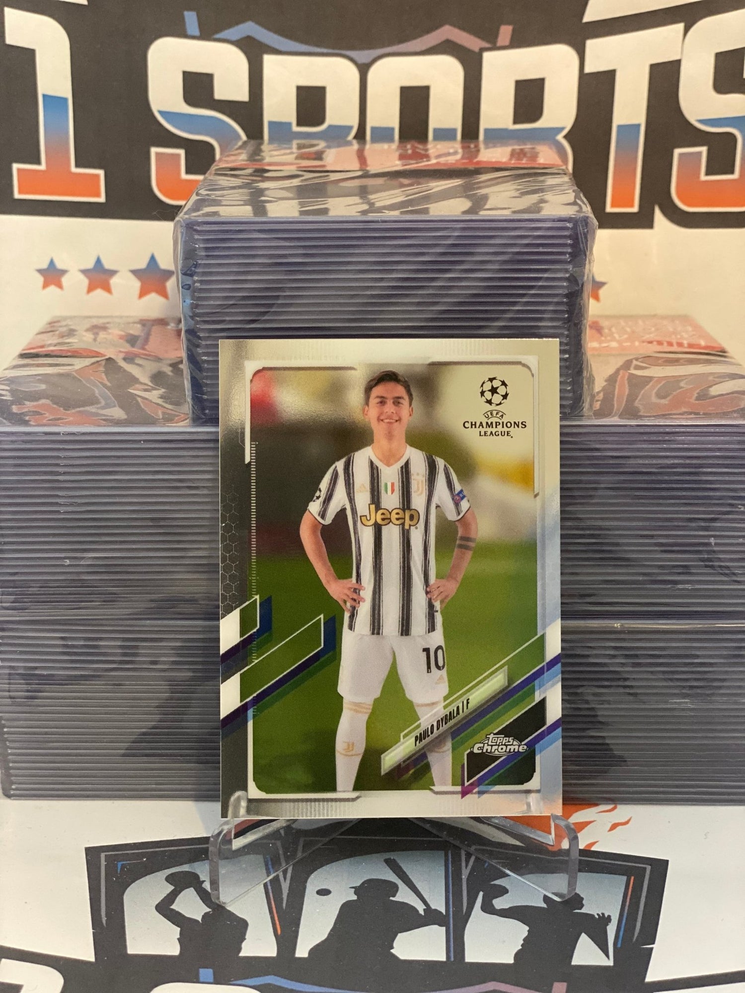 2020 Topps Chrome UEFA Champions League Paulo Dybala #47