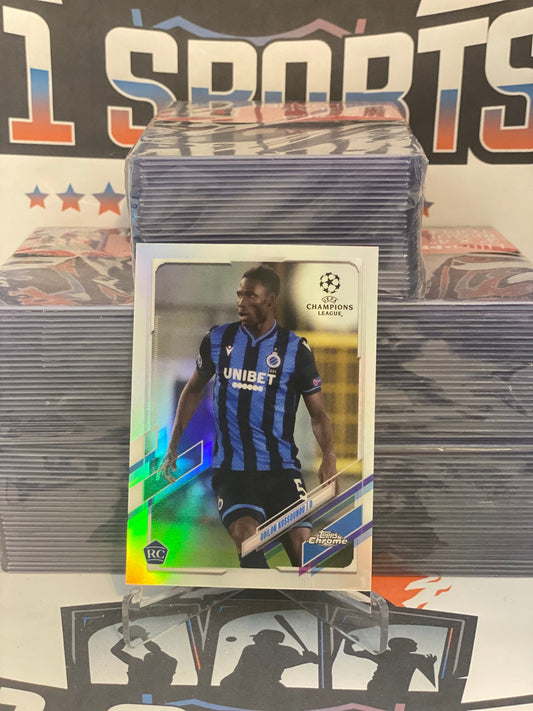 2020 Topps Chrome UEFA Champions League (Refractor) Odilon Kossounou Rookie #11