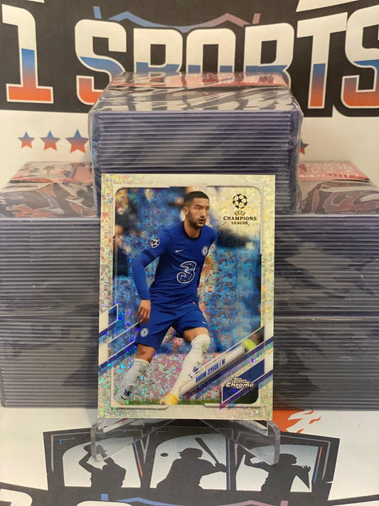 2020 Topps Chrome UEFA Champions League (Speckle Refractor) Hakim Ziyech #84