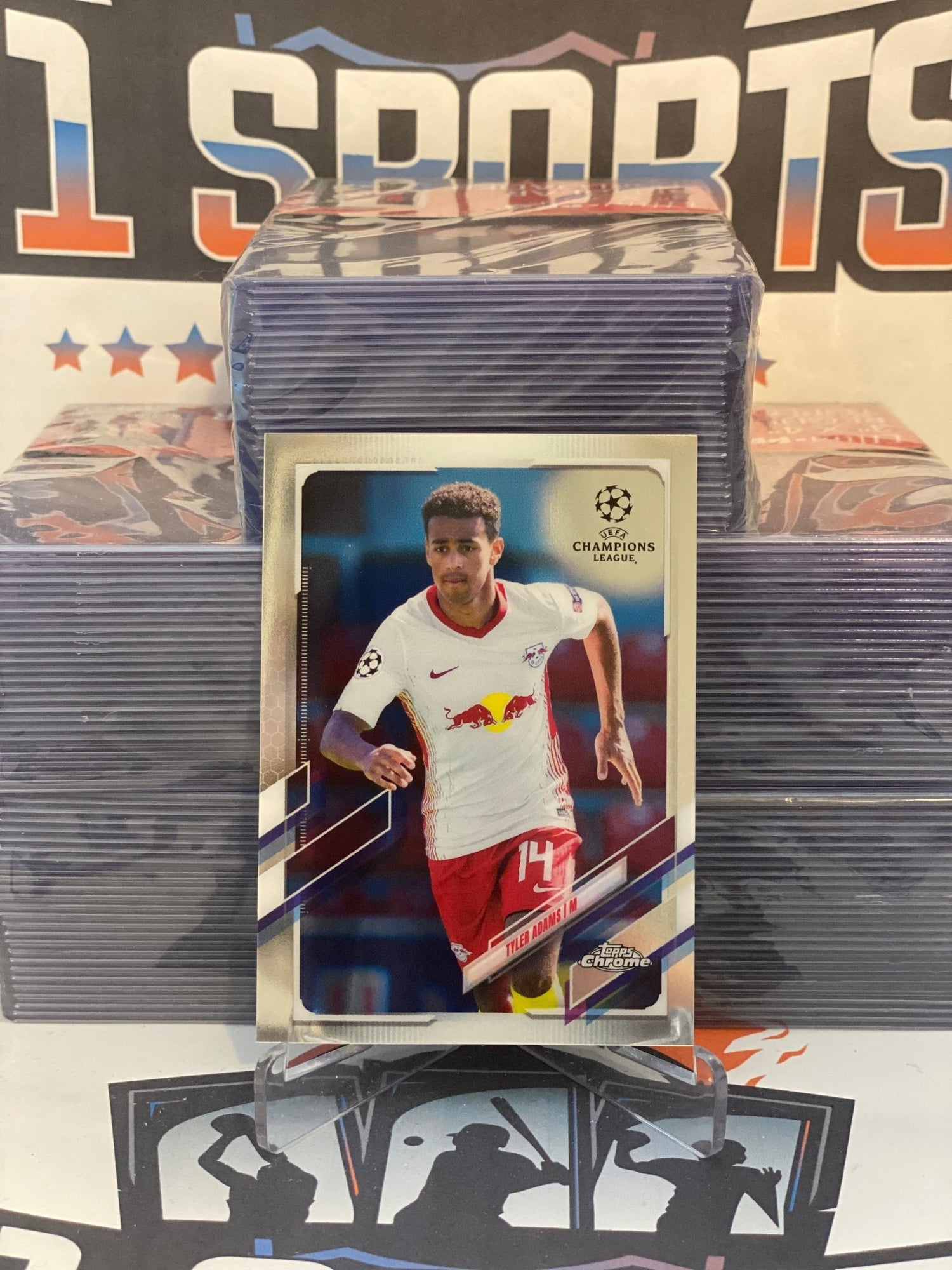 2020 Topps Chrome UEFA Champions League Tyler Adams #73