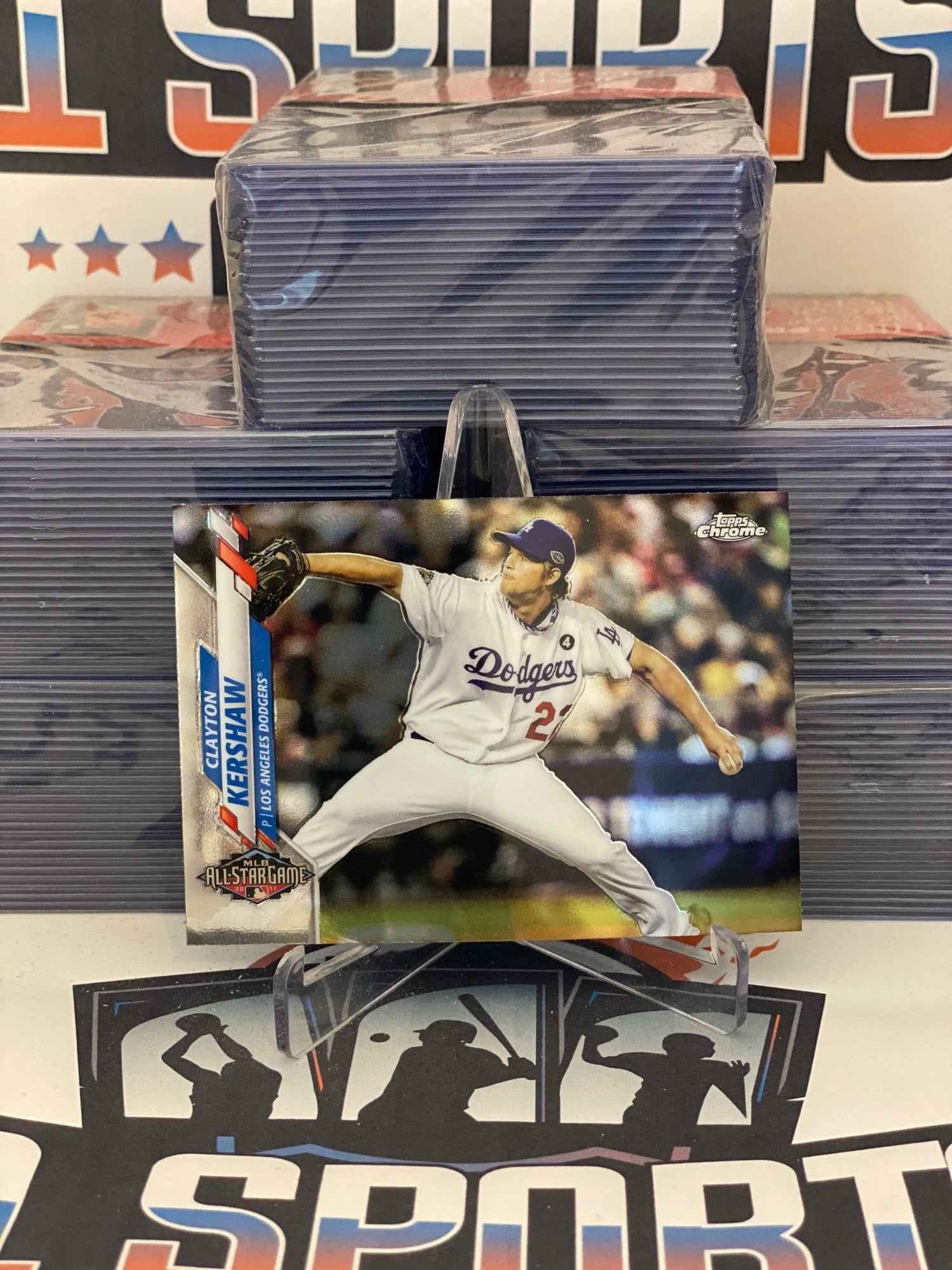 2020 Topps Chrome Update (All-Star Game) Clayton Kershaw #U-74