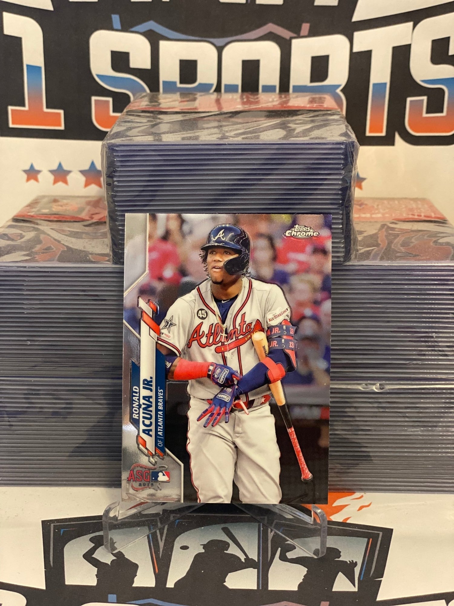 2020 Topps Chrome Update (All-Star Game) Ronald Acuna Jr. #U-75