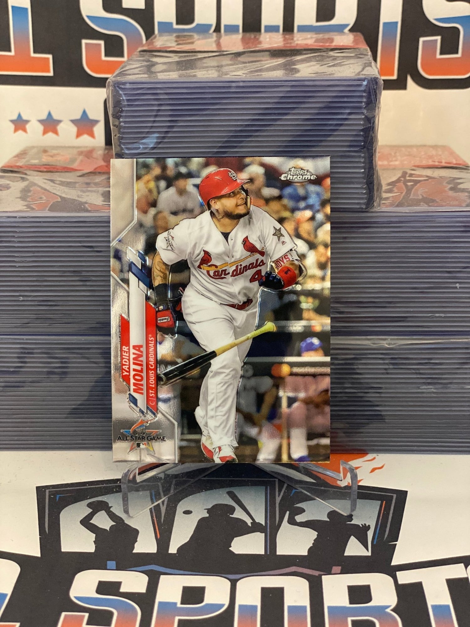 2020 Topps Chrome Update (All-Star Game) Yadier Molina #U-83