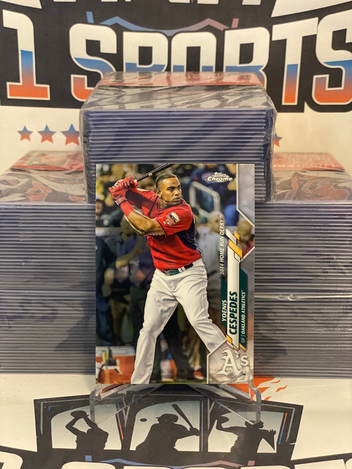 2020 Topps Chrome Update (All-Star Game) Yoenis Cespedes #U-98