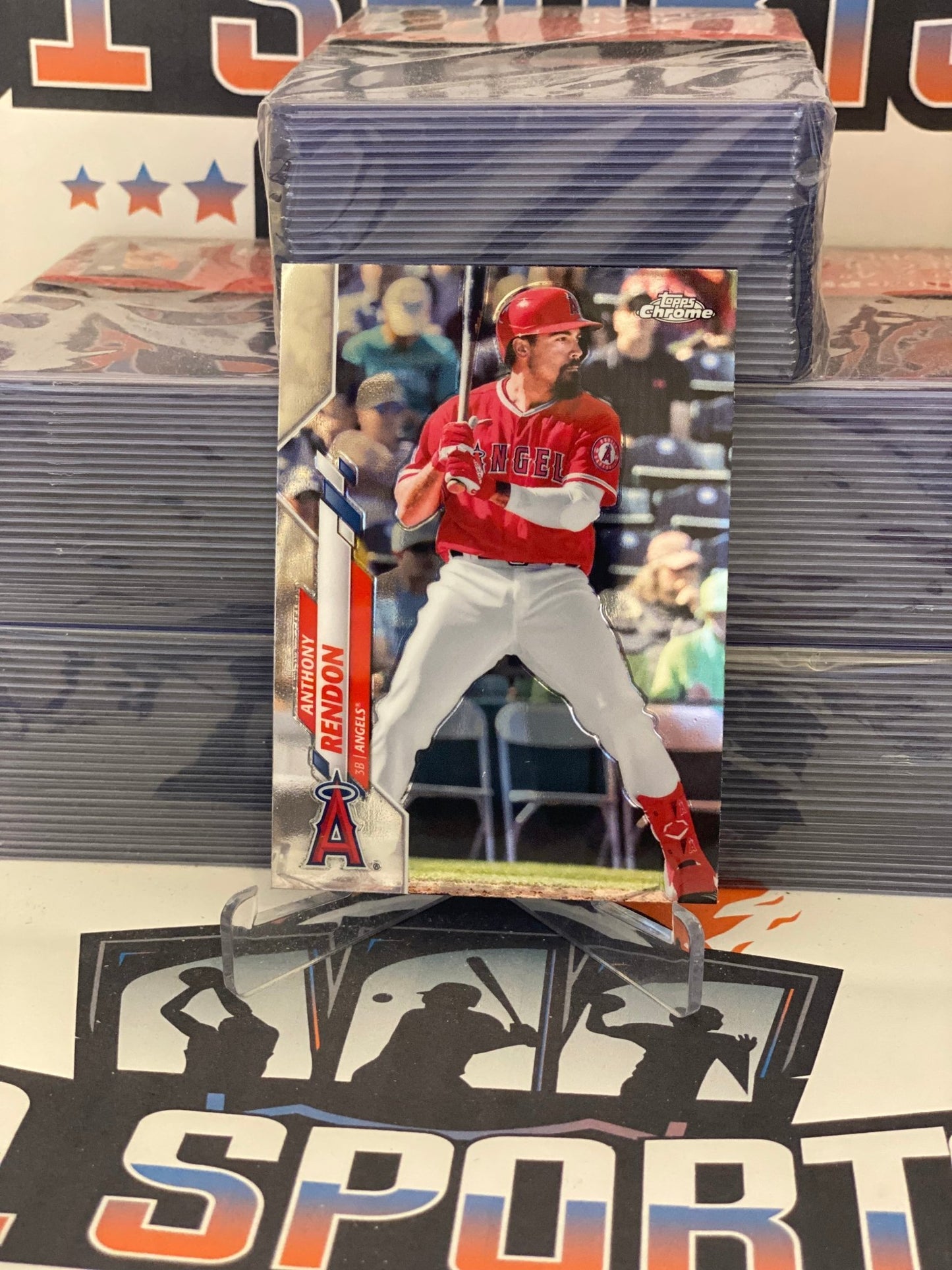2020 Topps Chrome Update (Angels Debut) Anthony Rendon #U-1