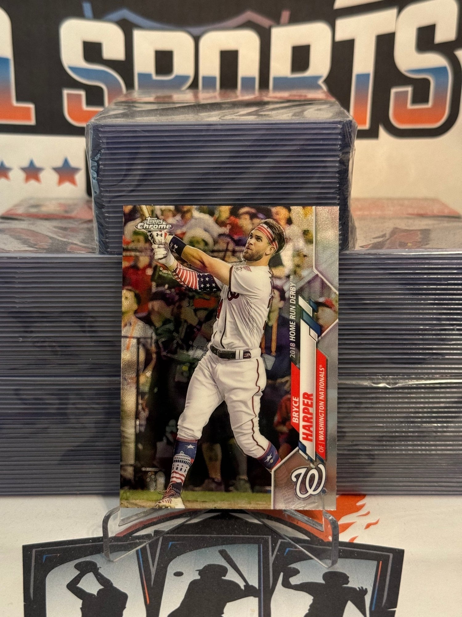 2020 Topps Chrome Update (Home Run Derby) Bryce Harper #U-89