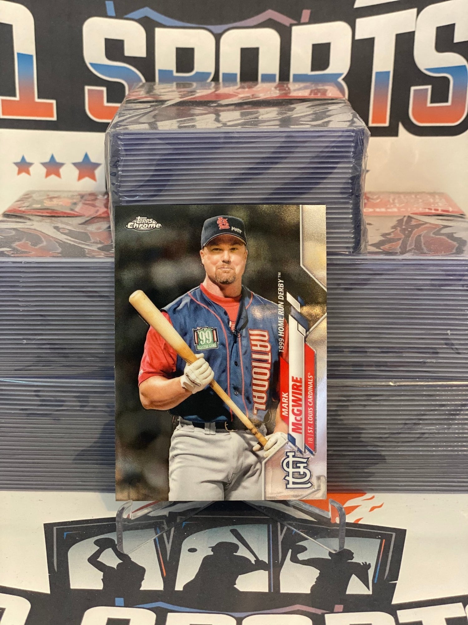 2020 Topps Chrome Update (Home Run Derby) Mark McGwire #U-92