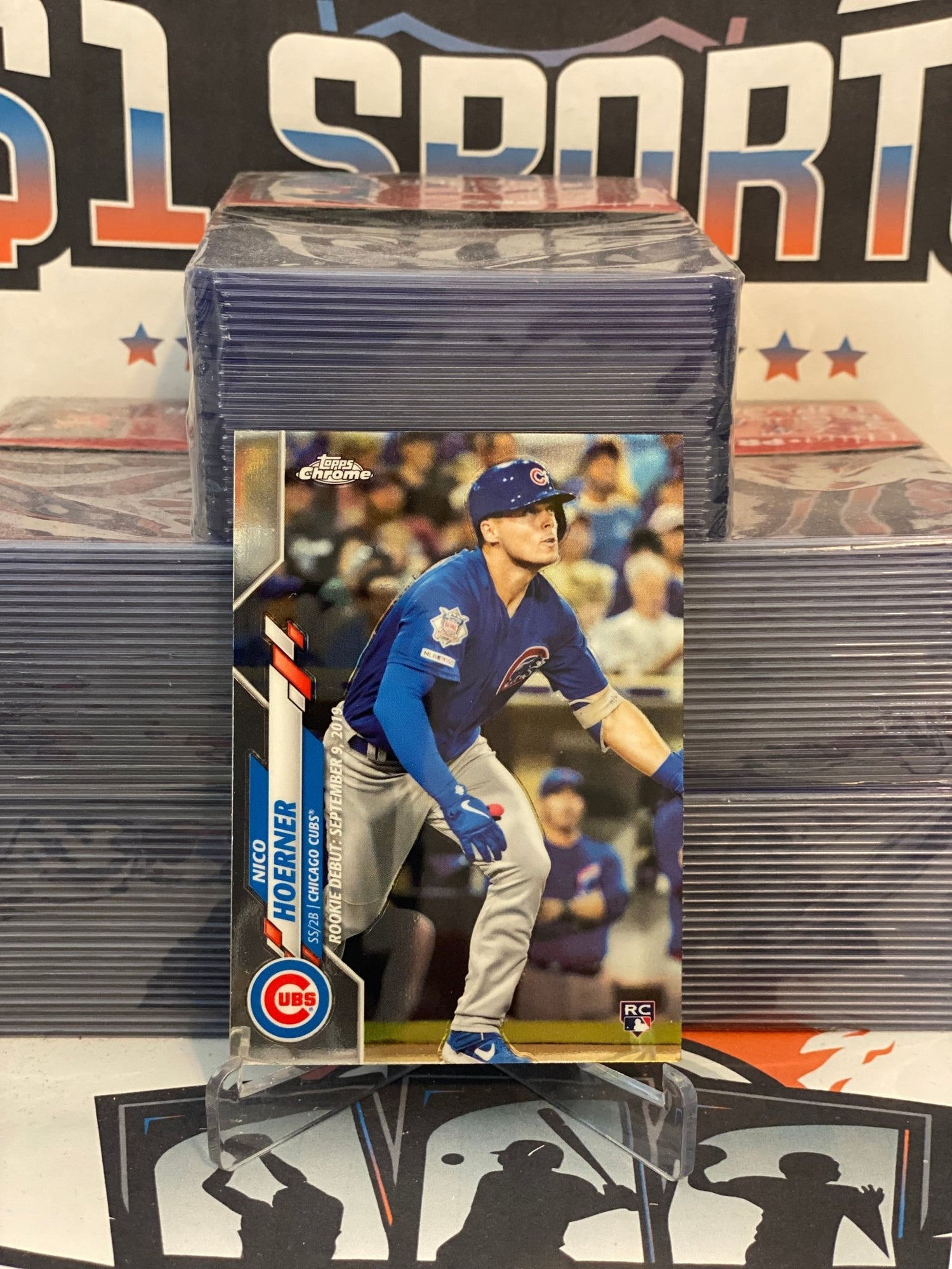 2020 Topps Chrome Update (MLB Debut) Nico Hoerner #U-55