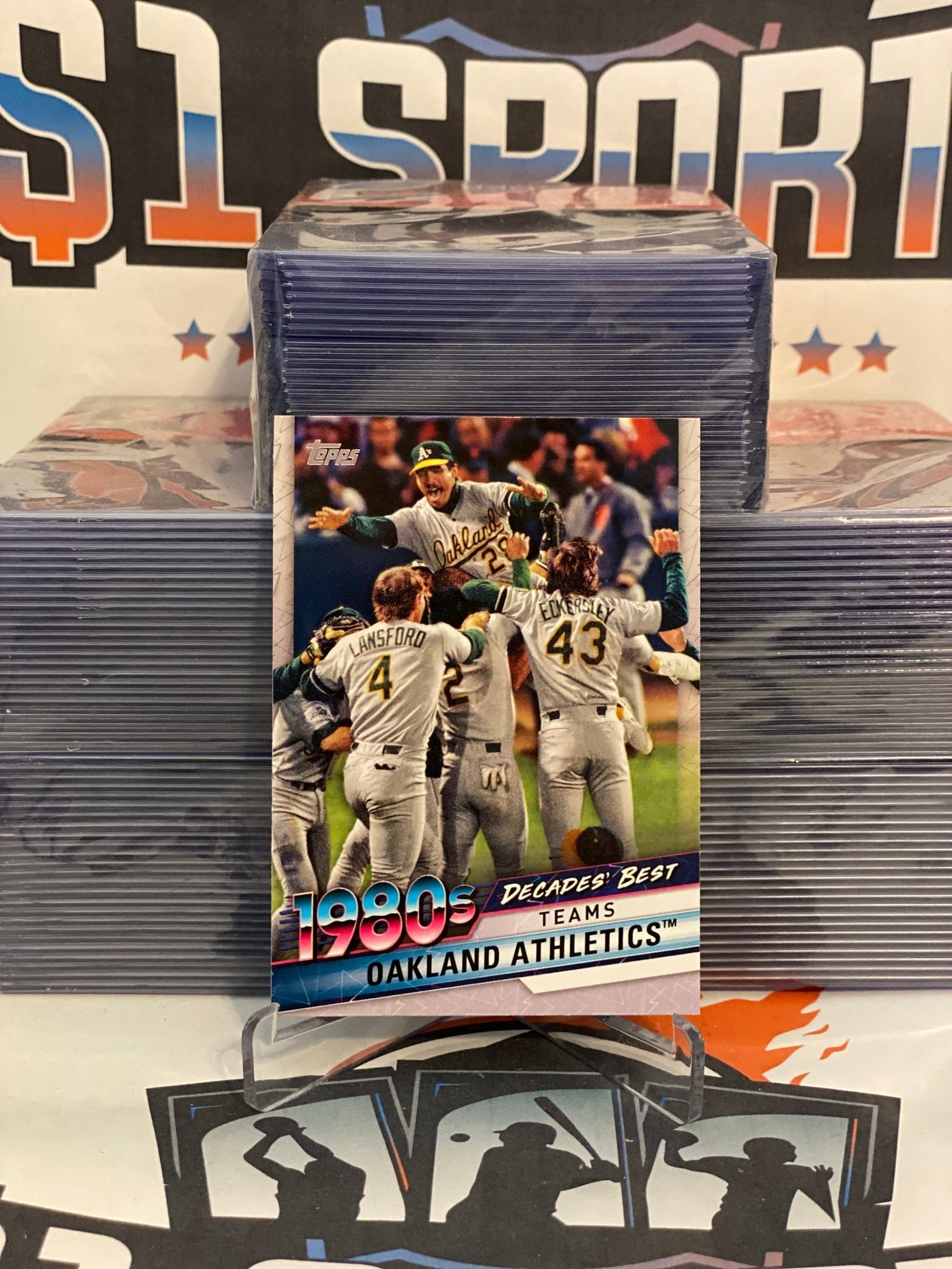 2020 Topps (Decades' Best) Oakland Athletics #DB-52