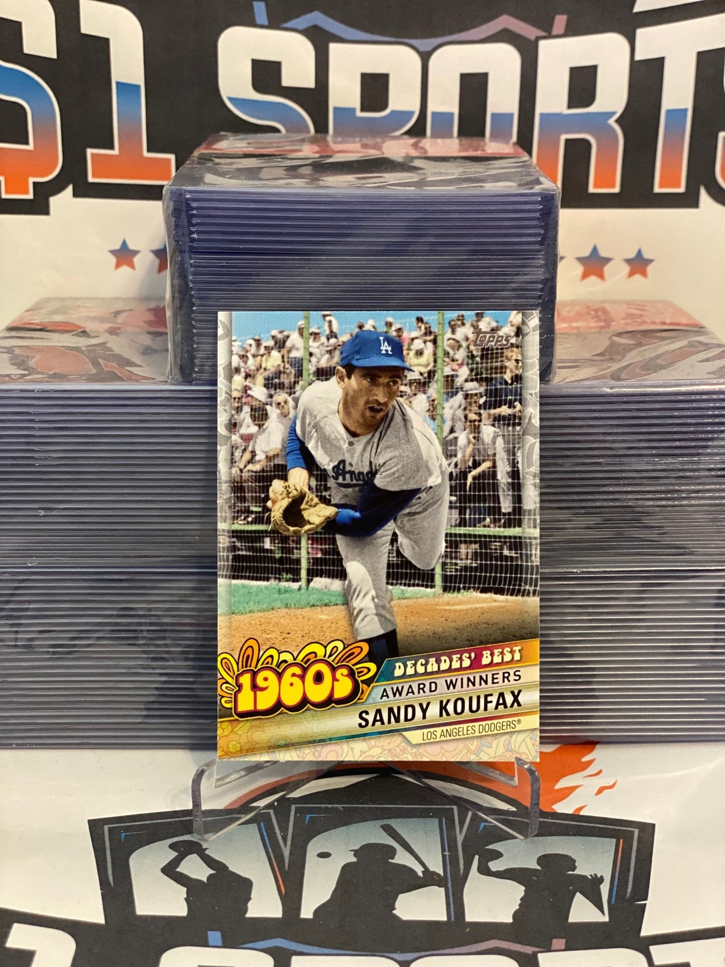2020 Topps (Decades' Best) Sandy Koufax #DB-20