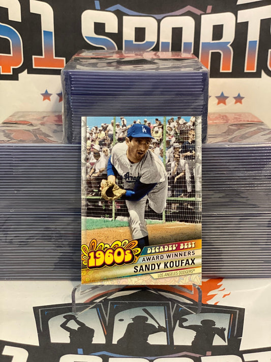 2020 Topps (Decades' Best) Sandy Koufax #DB-20