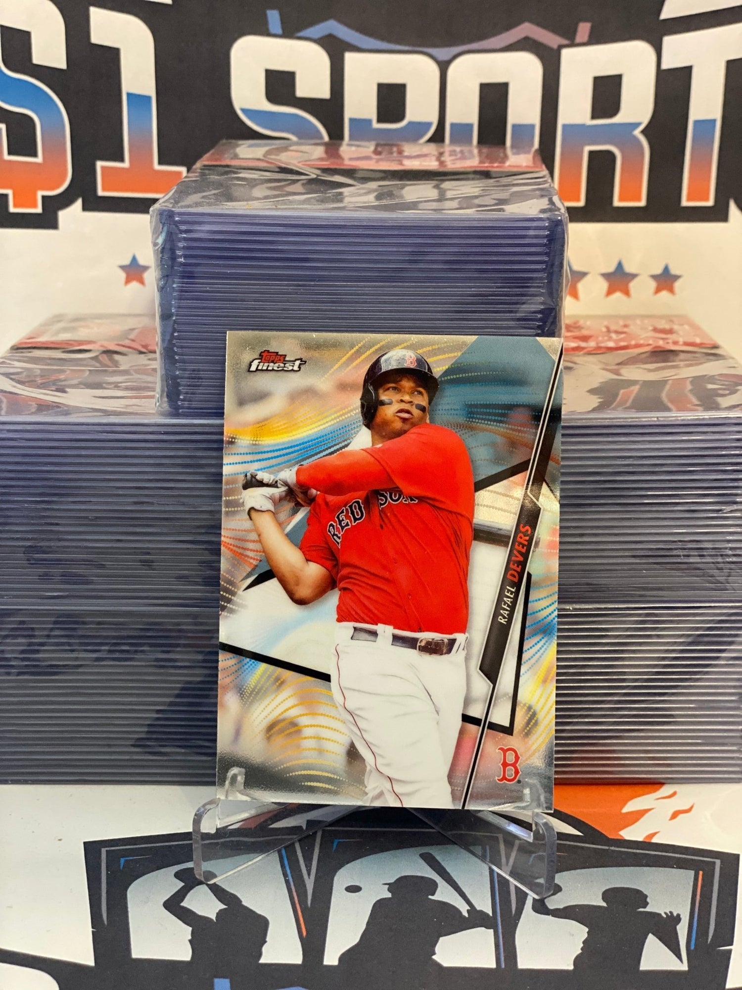 2020 Topps Finest Rafael Devers #24