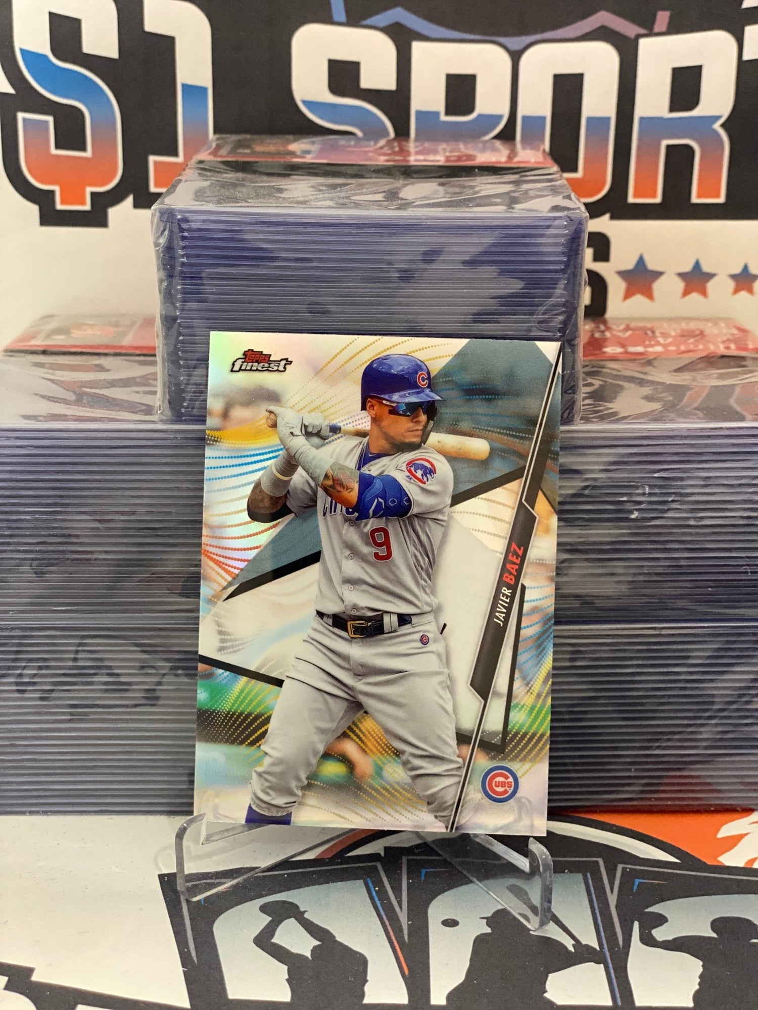 2020 Topps Finest (Refractor) Javier Baez #64