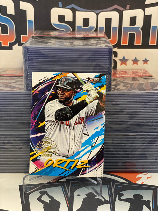2020 Topps Fire (National Baseball Card Day) David Ortiz #FP-8