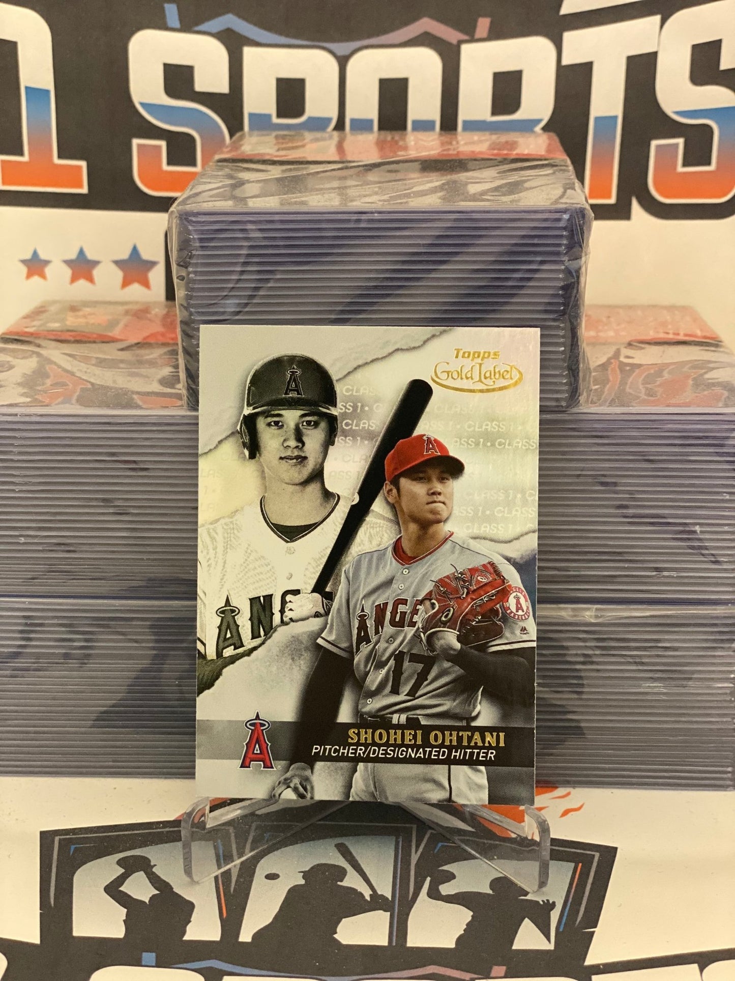 2020 Topps Gold Label (Class 1) Shohei Ohtani #3