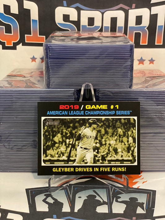 2020 Topps Heritage (ALCS) Gleyber Torres #195