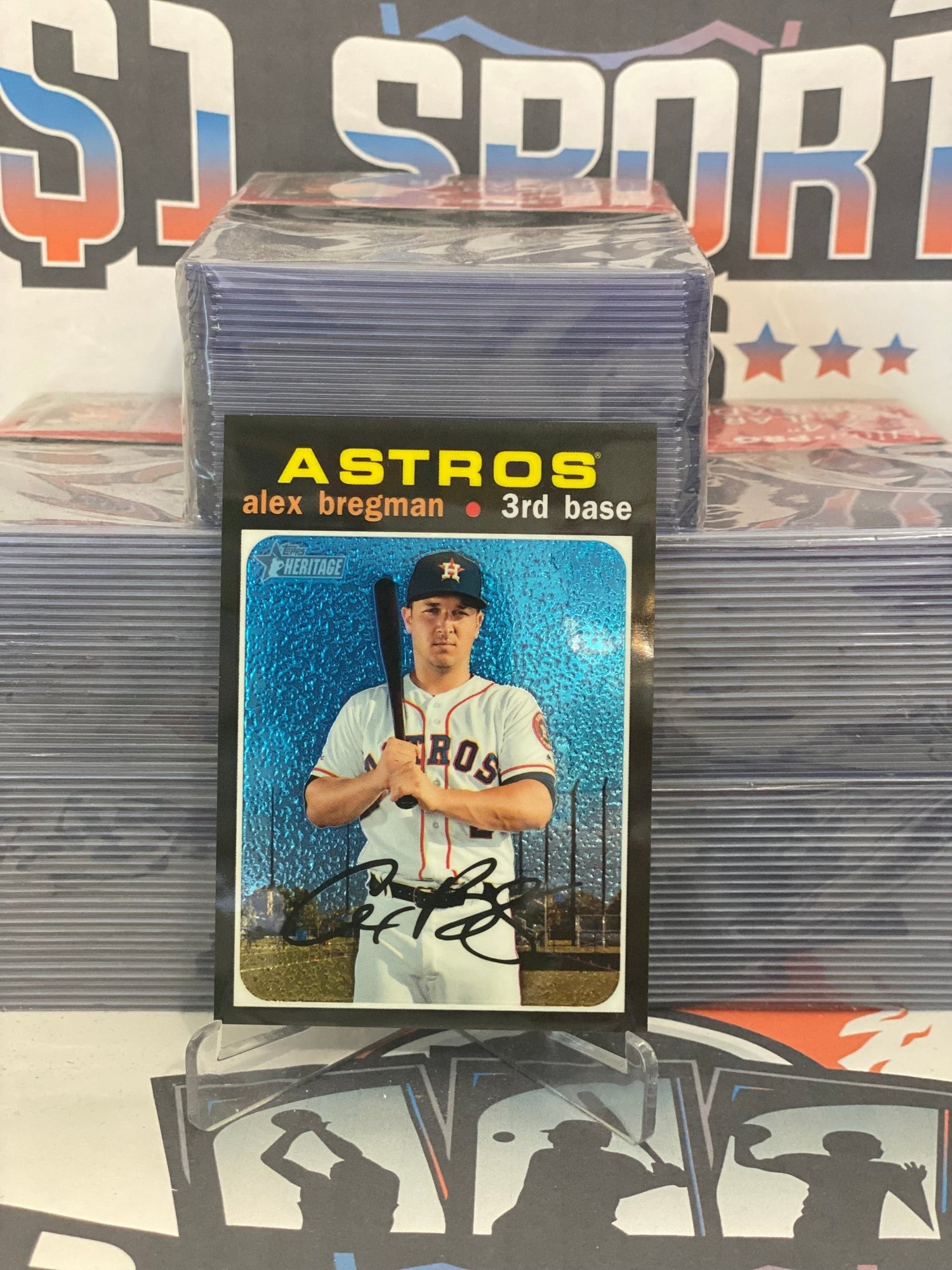 2020 Topps Heritage (Chrome Refractor 298/999) Alex Bregman #THC-453
