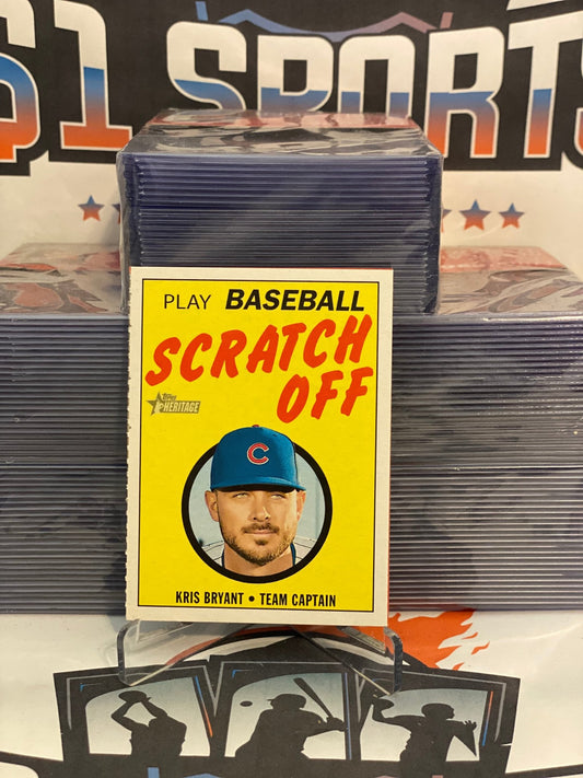 2020 Topps Heritage (Scratch Off) Kris Bryant #8