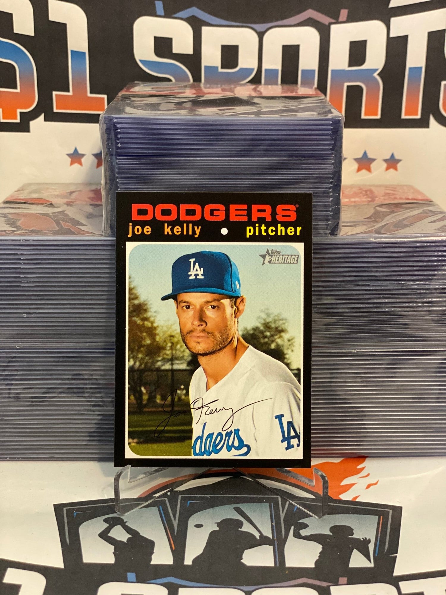 2020 Topps Heritage (Short Print) Joe Kelly #701