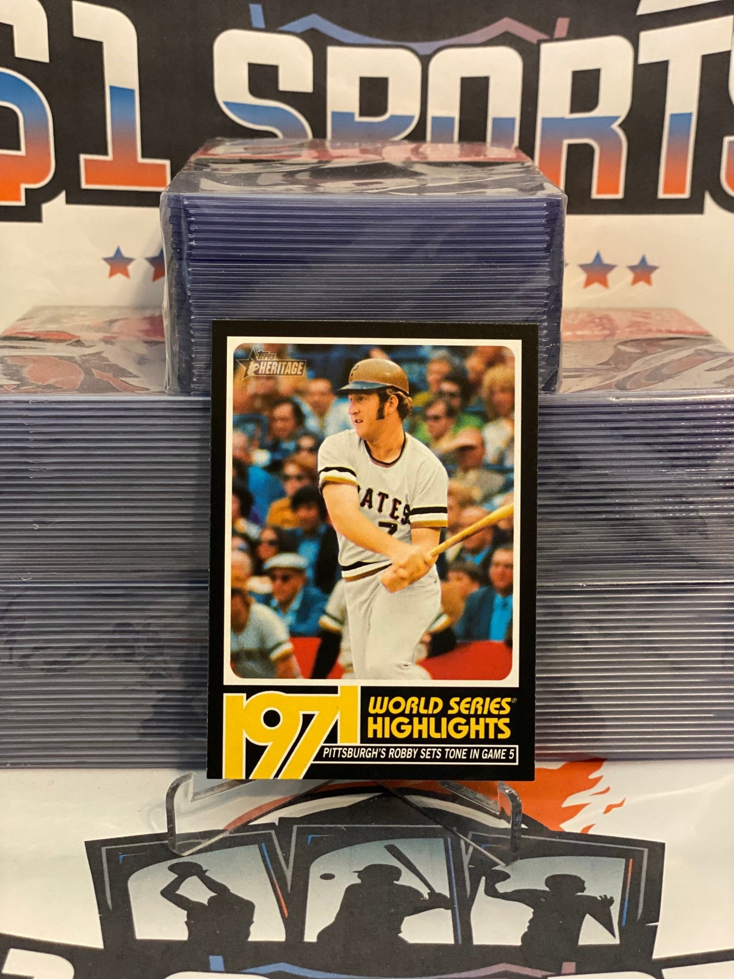 2020 Topps Heritage (World Series Highlights) Bob Robertson #WSH-10