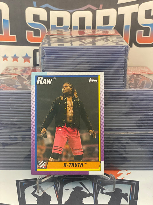 2020 Topps Heritage WWE R-Truth #38