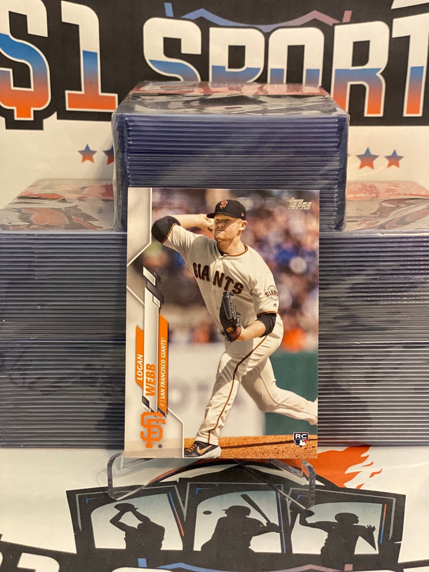 2020 Topps Logan Webb Rookie #514