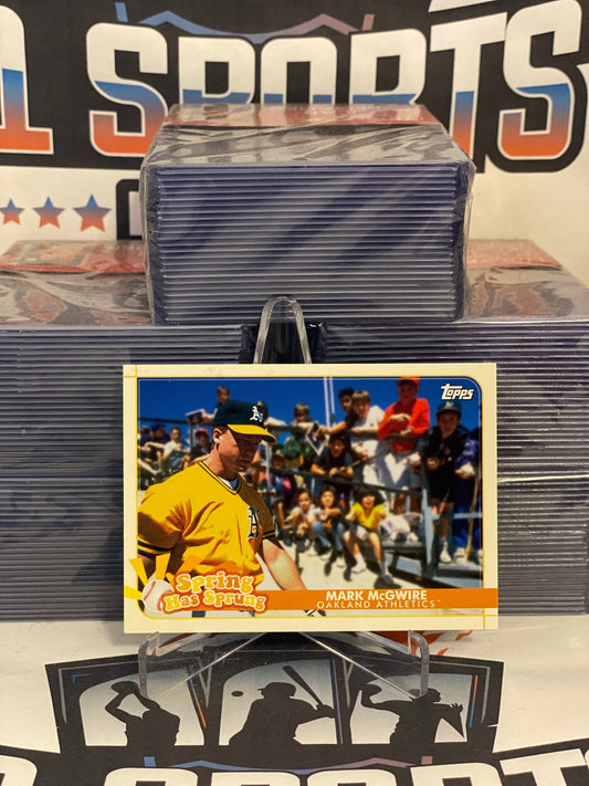 2020 Topps (Spring Has Sprung) Mark McGwire #SHS-10