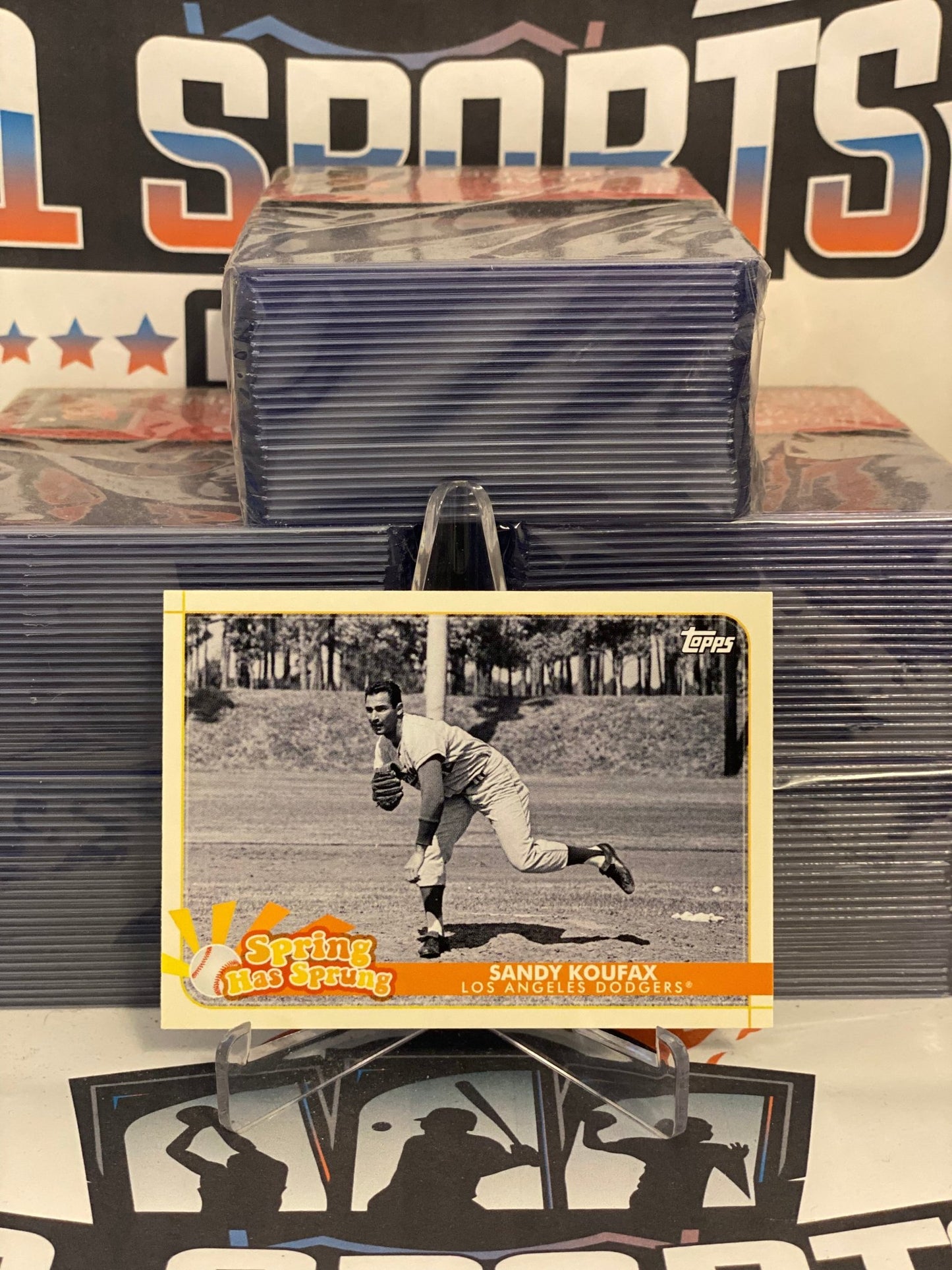 2020 Topps (Spring Has Sprung) Sandy Koufax #SHS-4