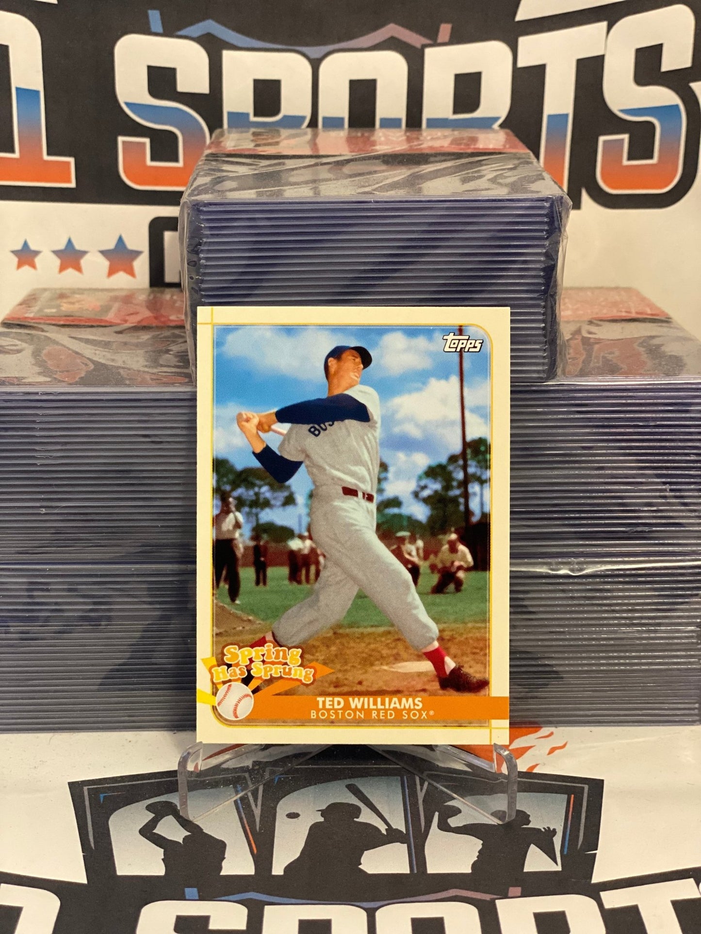 2020 Topps (Spring Has Sprung) Ted Williams #SHS-3