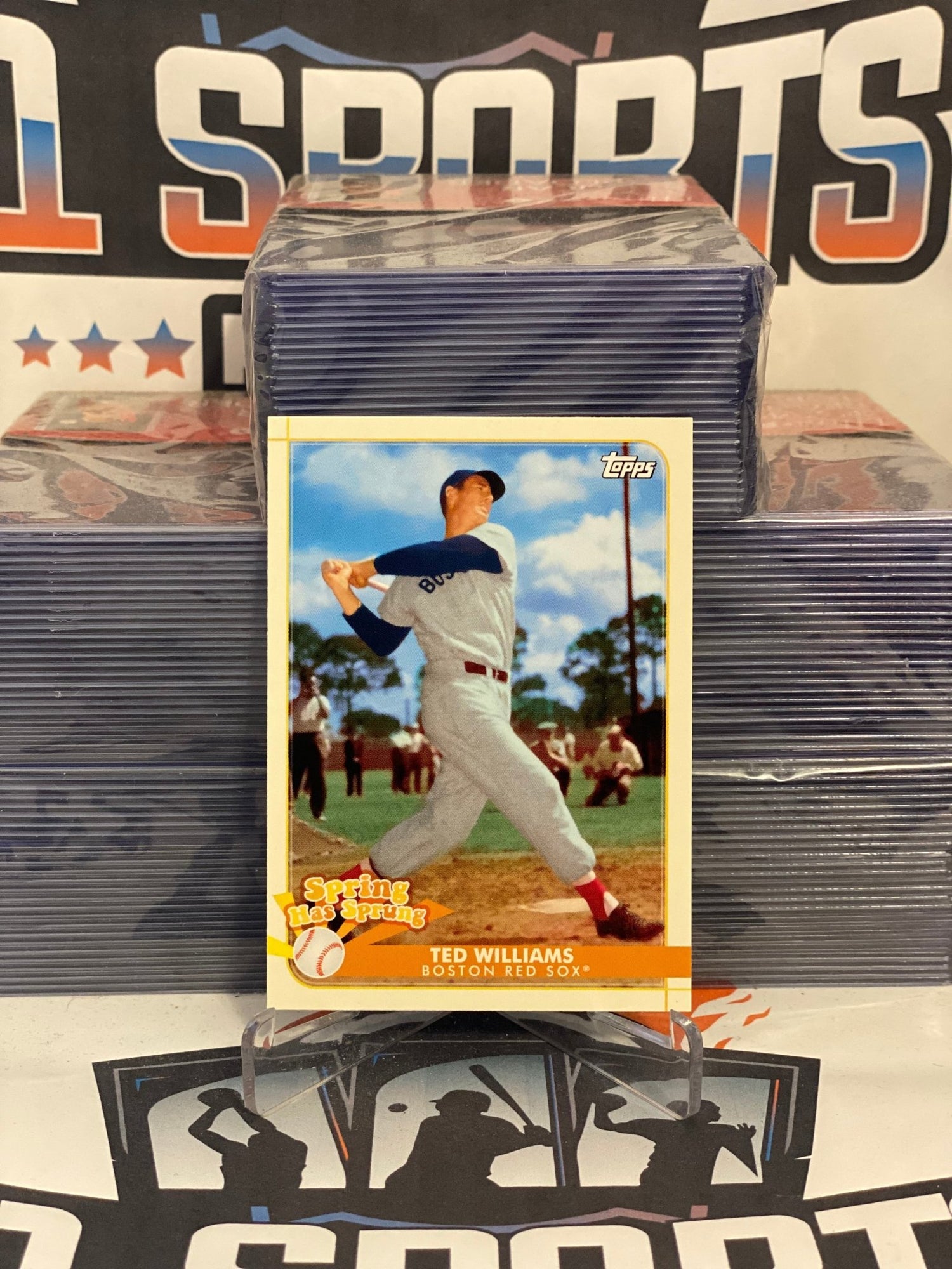 2020 Topps (Spring Has Sprung) Ted Williams #SHS-3