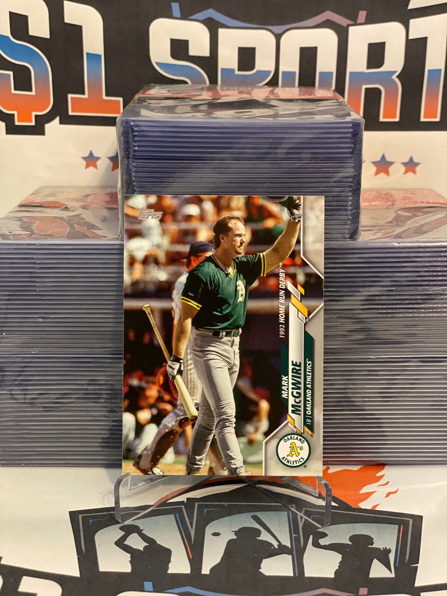 2020 Topps Update (1992 Home Run Derby) Mark McGwire #U-296