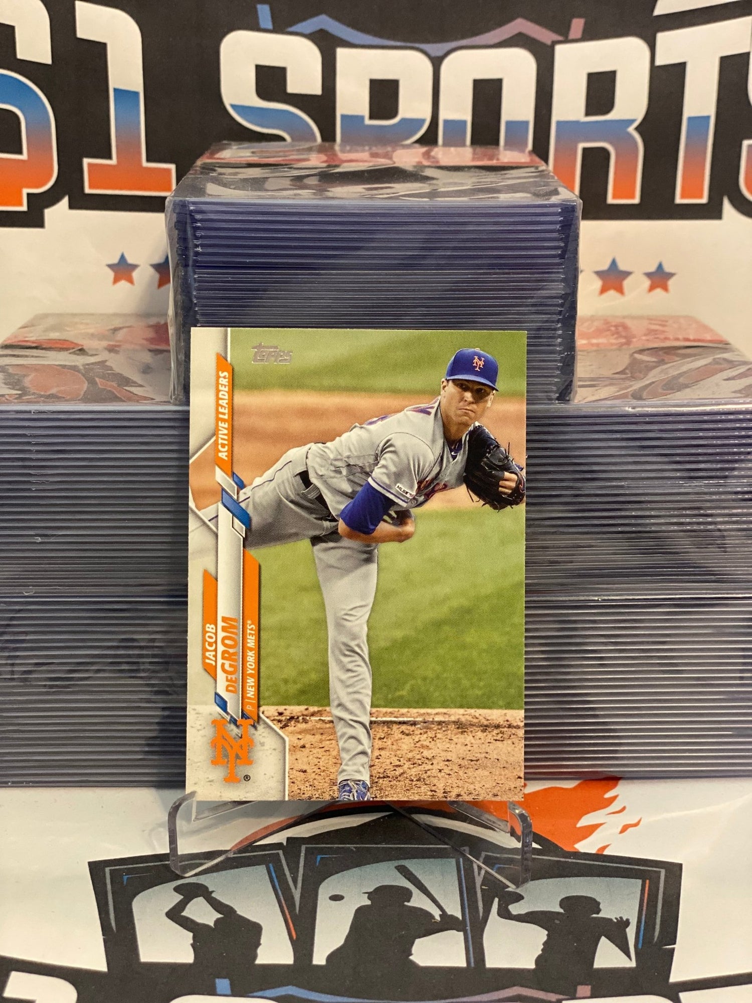 2020 Topps Update (Active Leaders) Jacob DeGrom #U-92