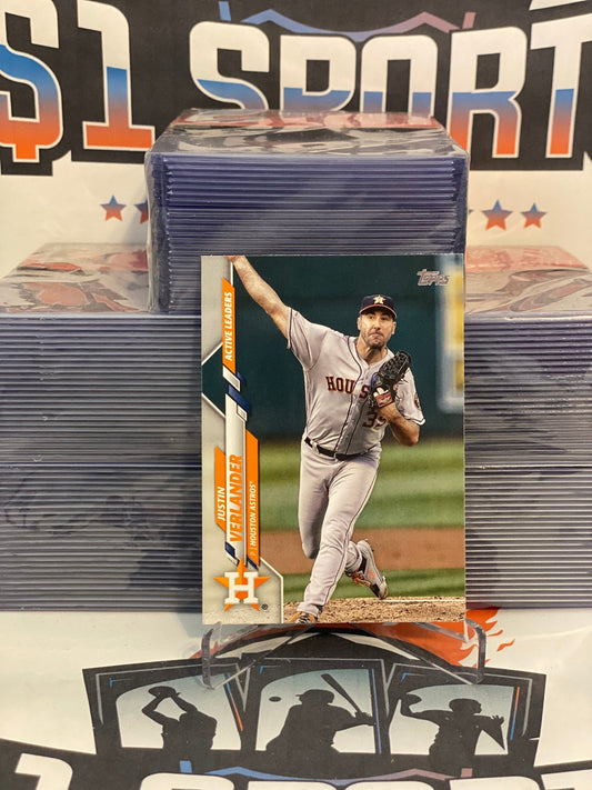 2020 Topps Update (Active Leaders) Justin Verlander #U-240