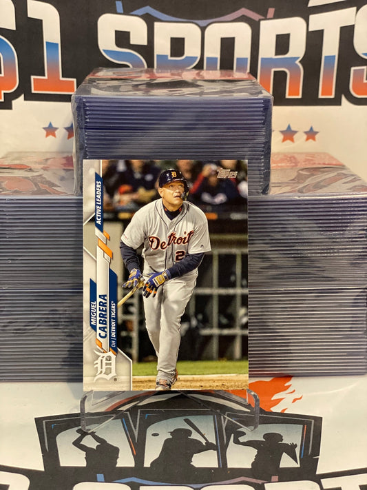 2020 Topps Update (Active Leaders) Miguel Cabrera #US-193