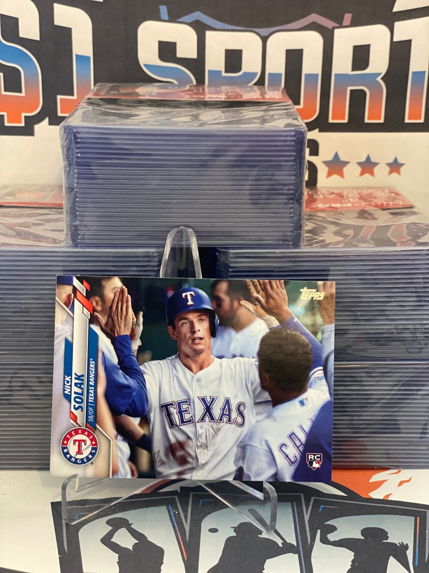 2020 Topps Update (Image Variation) Nick Solak Rookie #U-149