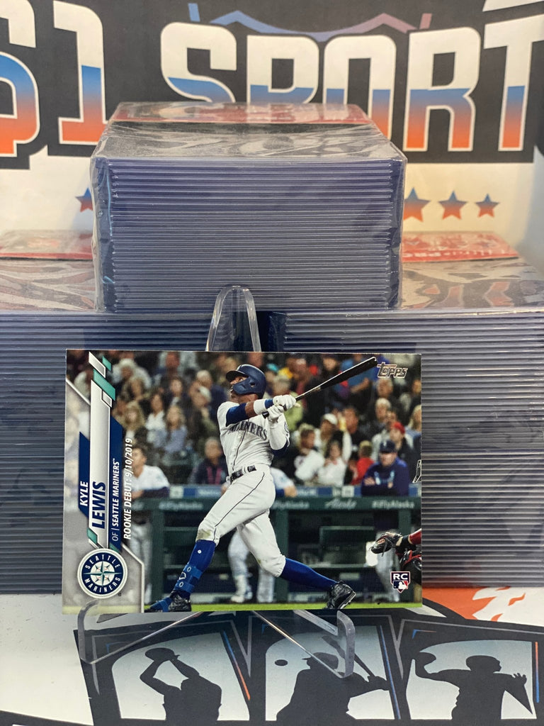 2020 Topps Update Baseball Kyle Lewis Rookie Debut Seattle