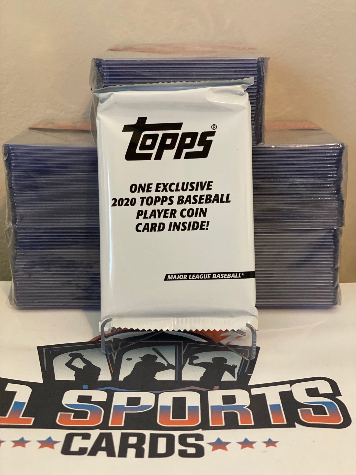 2020 Topps Update Player Coin Card MLB Baseball Retail Pack