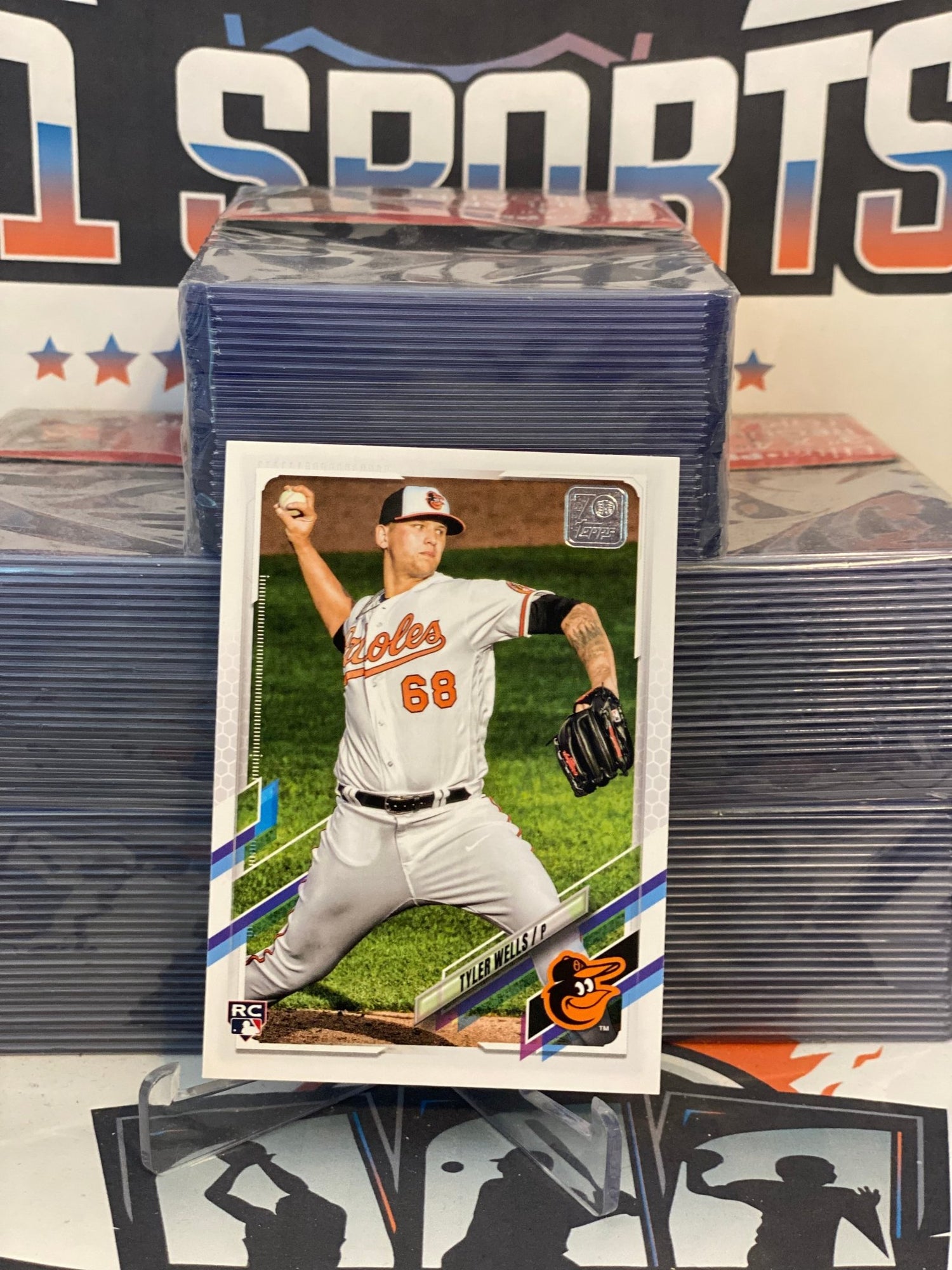 2020 Topps Update Tyler Wells Rookie #US29