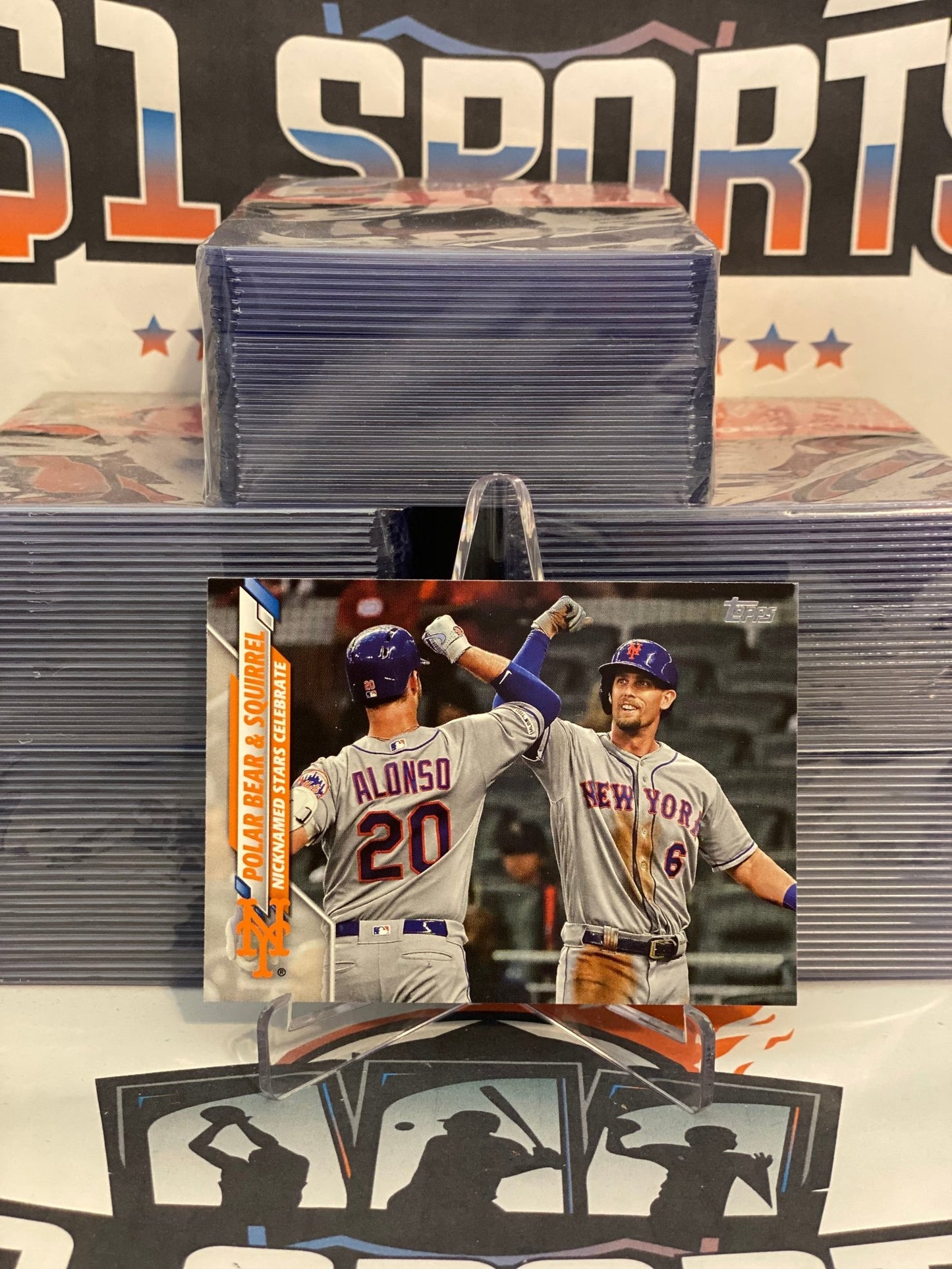 2020 Topps Update (Veteran Combos) Pete Alonso & Jeff McNeil #U-290