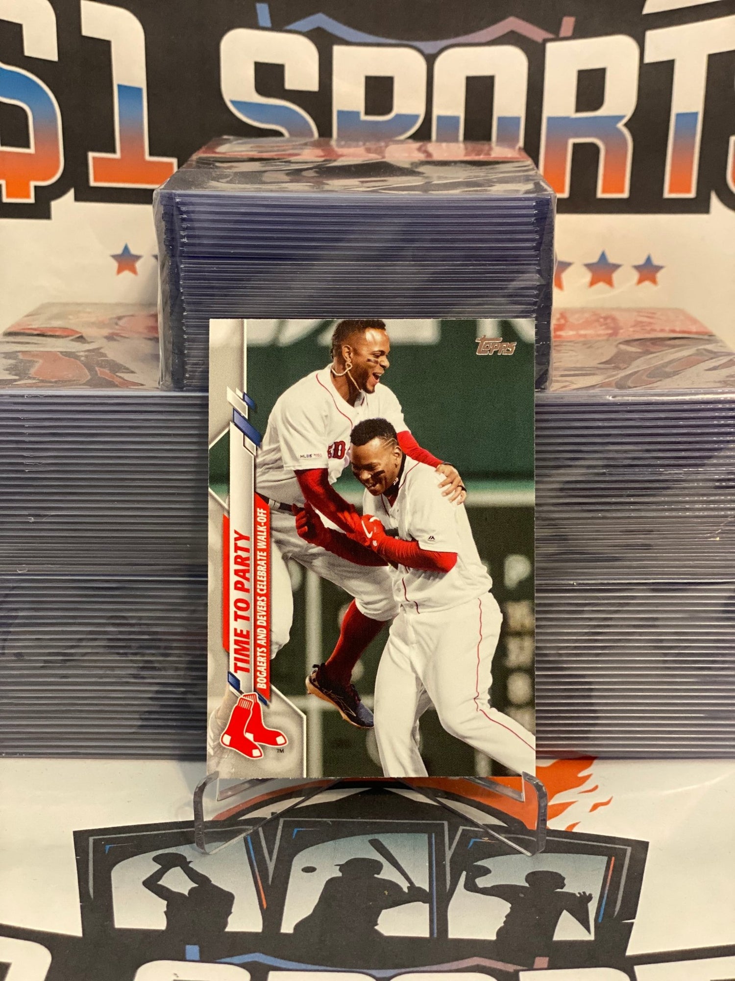 2020 Topps Update (Veteran Combos) Xander Bogaerts & Rafael Devers #U-273