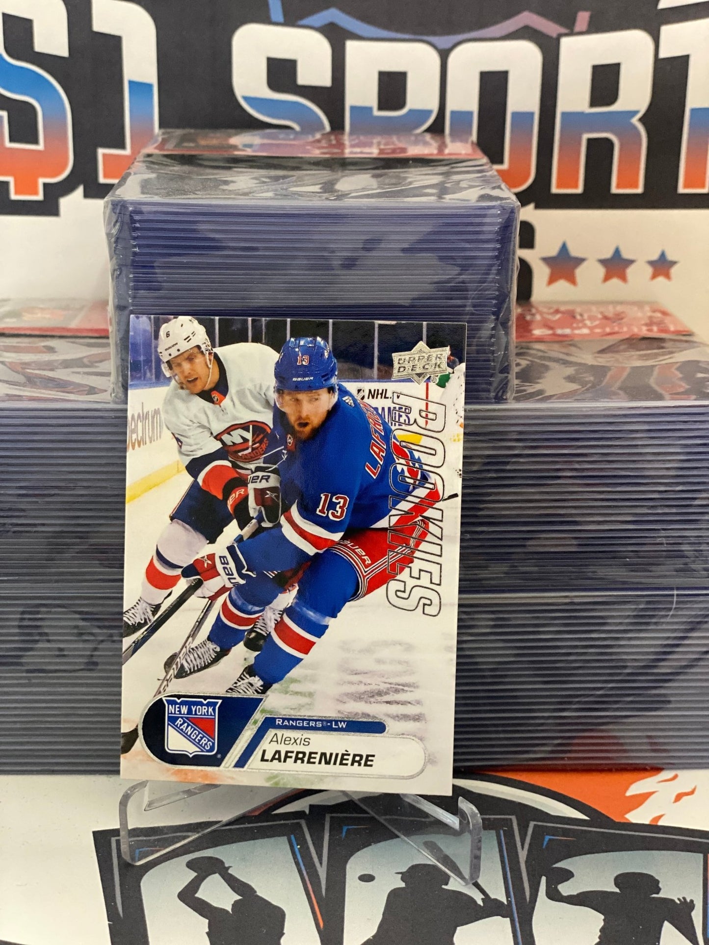 2020 Upper Deck Rookies Box Set Alexis Lafreniere Rookie #1