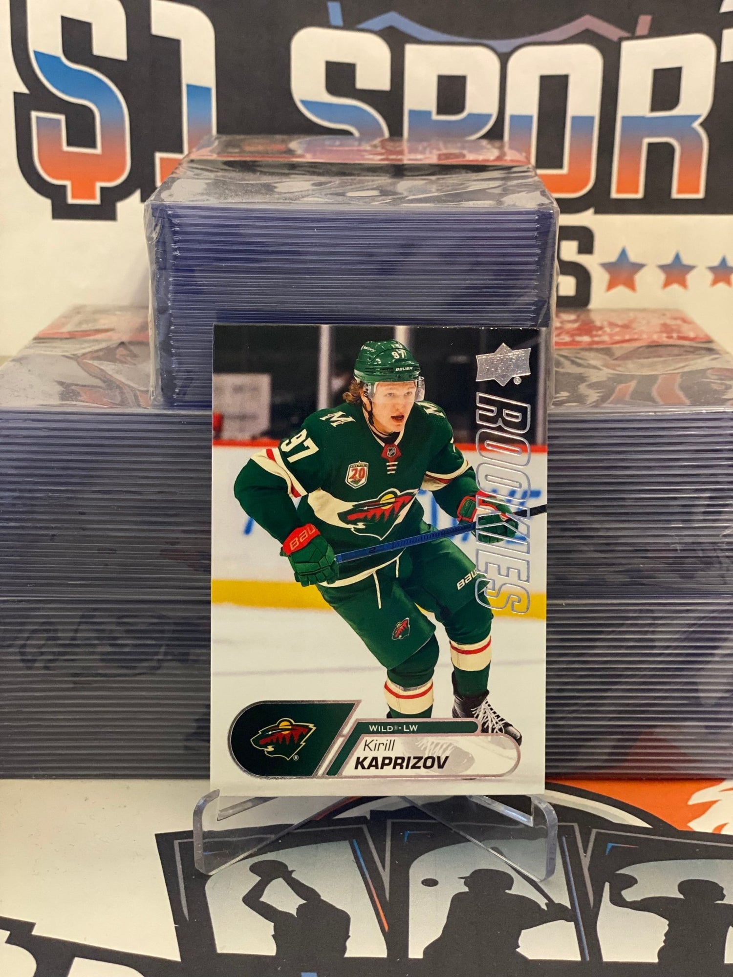 2020 Upper Deck Rookies Box Set Kirill Kaprizov Rookie #25