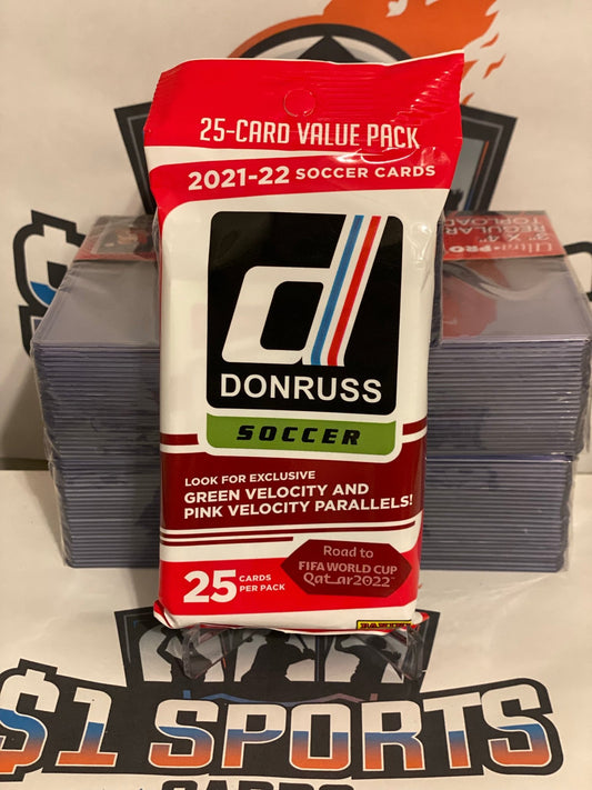 2021-22 Donruss Soccer Fat Pack