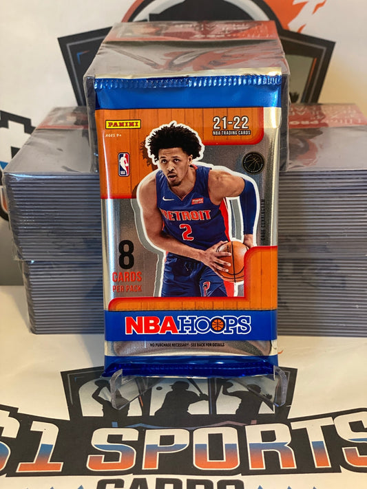 2021-22 NBA Hoops Basketball Foil Retail Pack