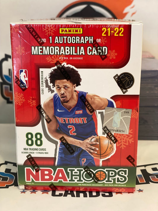 2021-22 NBA Hoops Basketball (Winter Holiday) Blaster Box