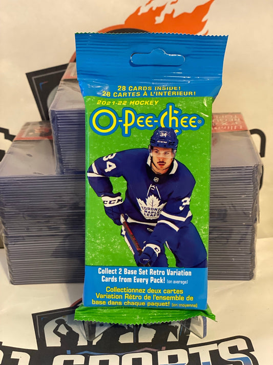 2021-22 O-Pee-Chee NHL Hockey Fat Pack