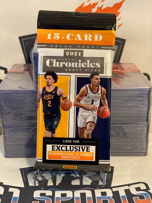 2021-22 Panini Chronicles NBA Draft Picks Basketball Fat Pack