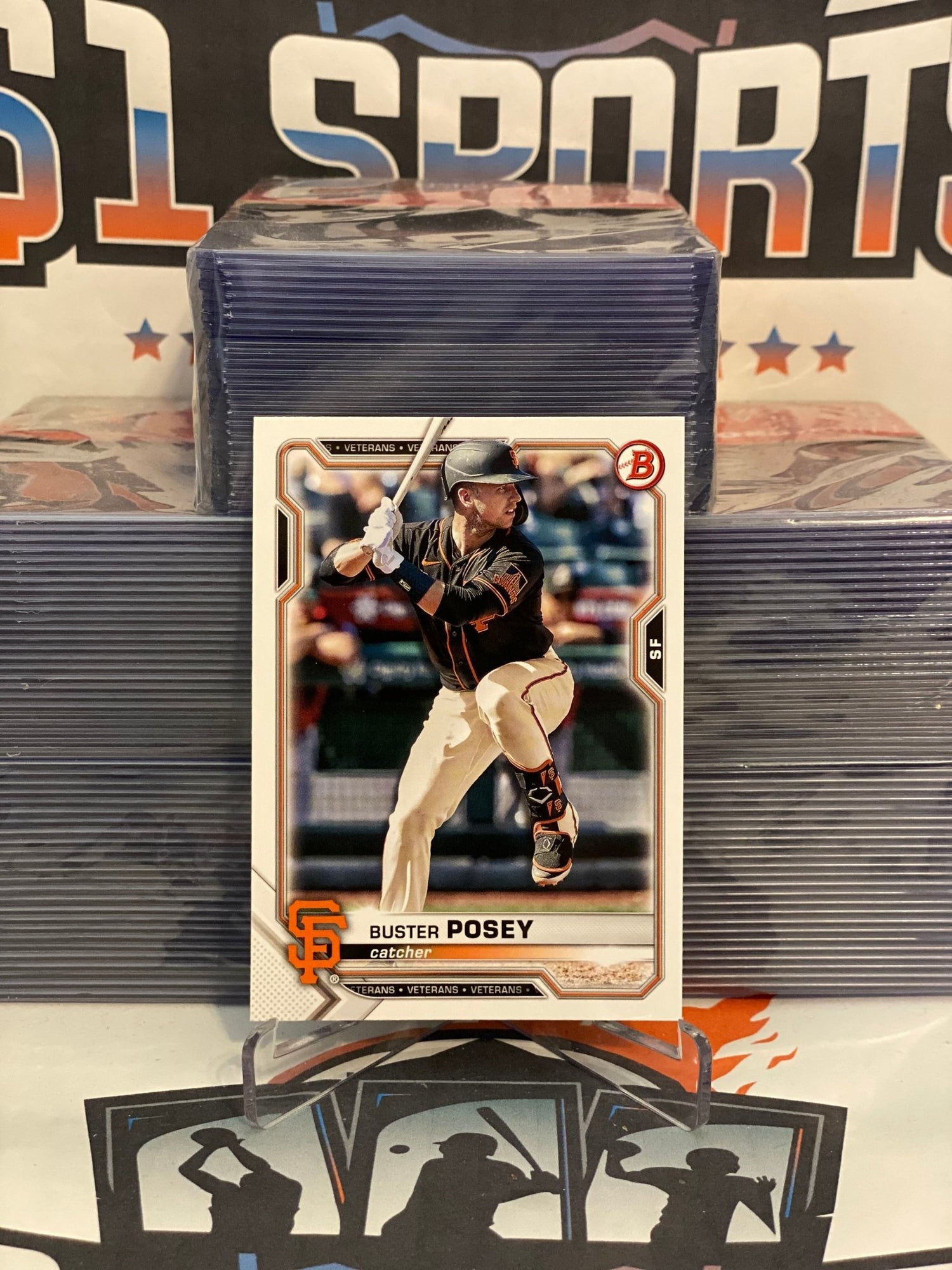 2021 Bowman Buster Posey #6