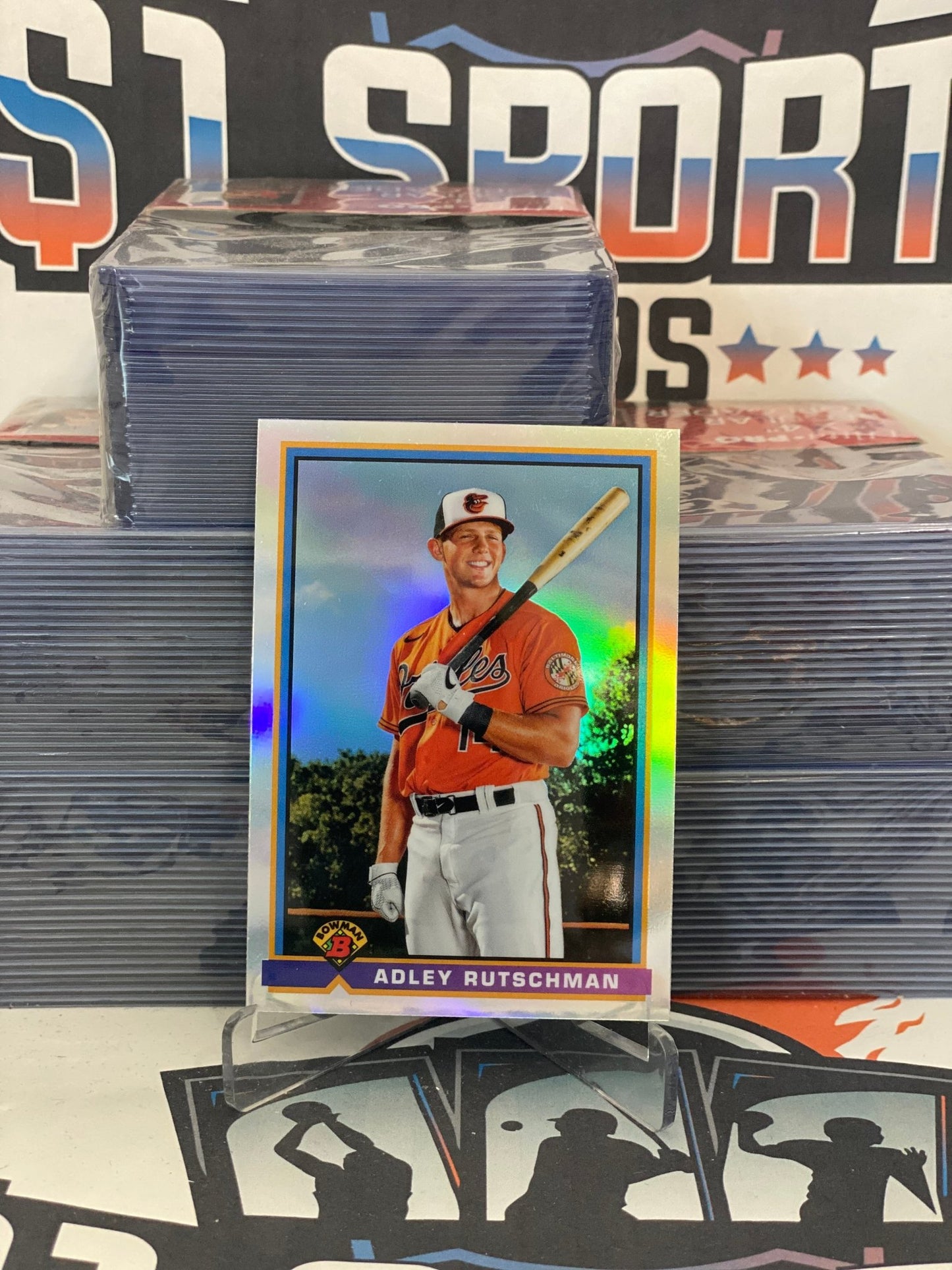 2021 Bowman Chrome (1991 Redux) Adley Rutschman #91B-AR